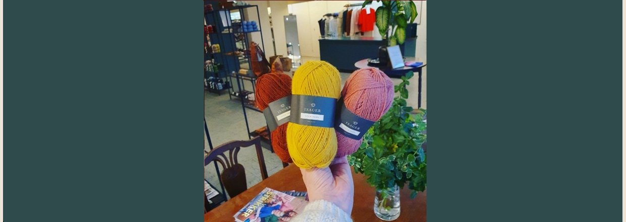 Isager str�mpegarn med b�redygtigt fokus 🧦 Strikkekits med sokker
