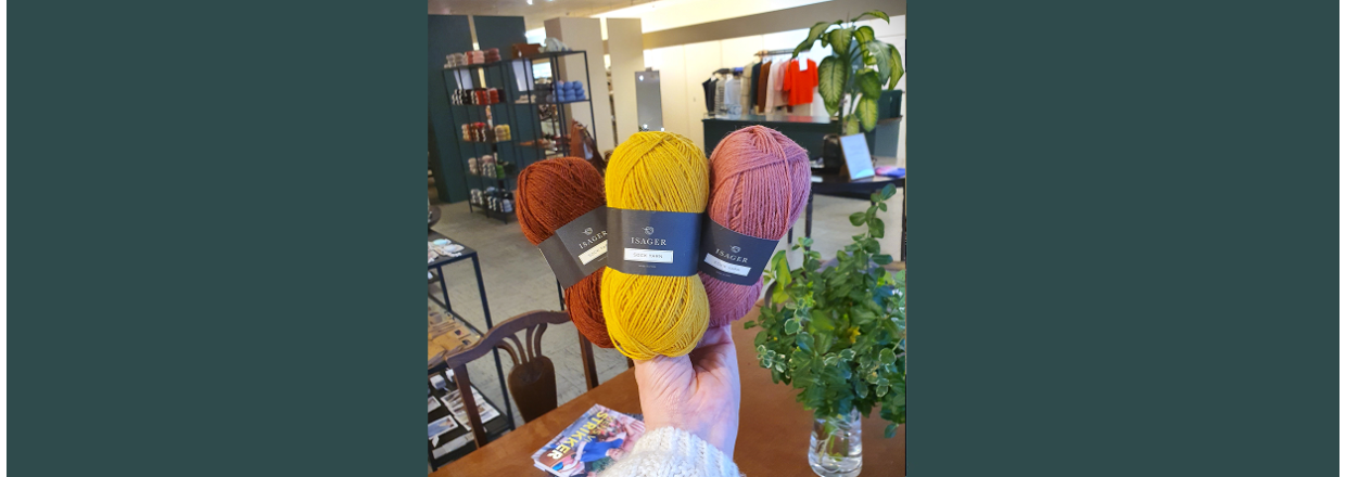 Spot | Isager Sock Yarn 🧦 Strikkeringe fra By Myr