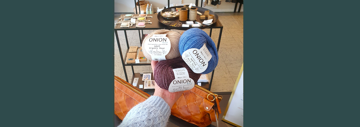 Spot | Naturligt lækkert garn fra danske Onion 🧅