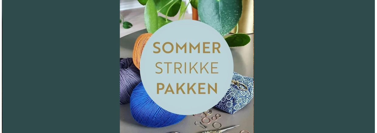 Sommer Strikke Pakken 2025 ☀️ Strikkekit med Sommerstrik