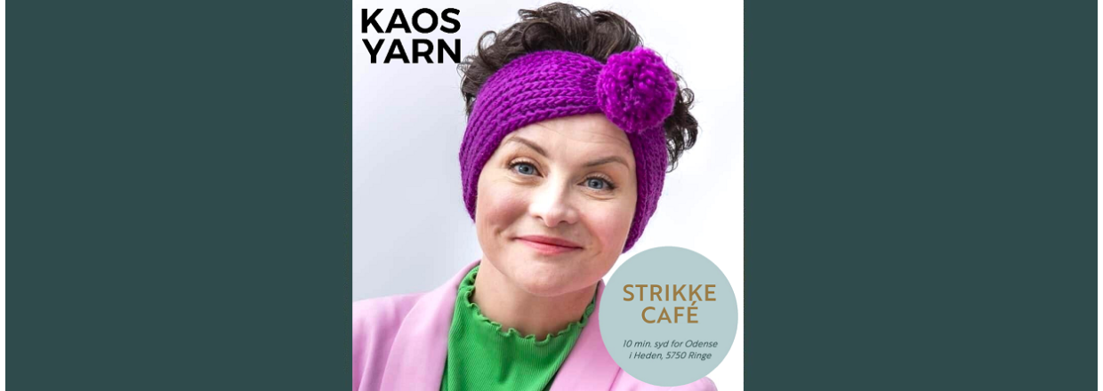 StrikkeCaf med Gst 🧡 Kaos Yarns Pia Bojer