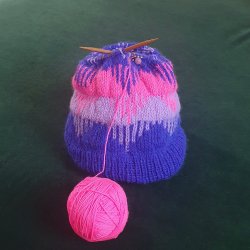 Knitter's Delight Strikkekursus - Kursus No.3 Flerfarve Strik (Maj)