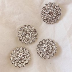 PetiteKnit, Blingknapper April Cardigan