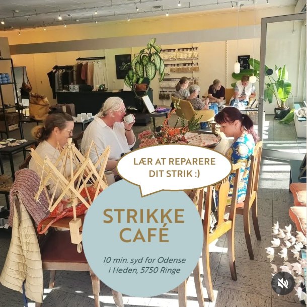 Dag-StrikkeCaf� "Reparer dit strik", d. 16. April '26