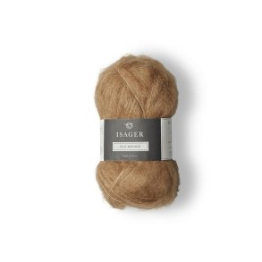 Isager, Silk Mohair - Mrk Beige 63