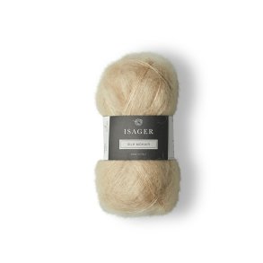 Isager, Silk Mohair - Lys Beige 6