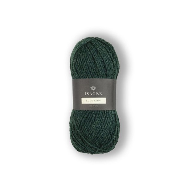 Isager, Sock Yarn - Mrk Grn 37