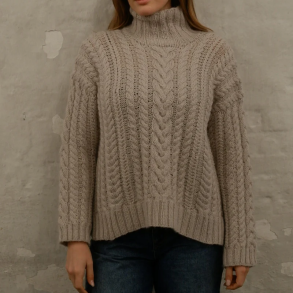 Strikkekit - Knitting for Olive, Chunky Cable Sweater
