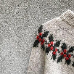 Knitting for Olive, Holly Sweater