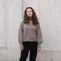 Knitting for Olive, Nature Lace Sweater