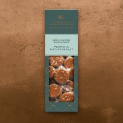 Karamel Kompagniet Gourmetkarameller, Peanuts med Sydesalt