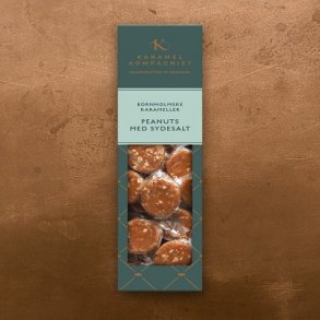 Karamel Kompagniet Gourmetkarameller, Peanuts med Sydesalt