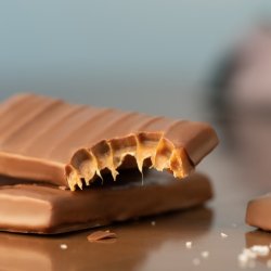 Karamel Kompagniet Gourmet Karamelbar, Flde i Lys Chokolade