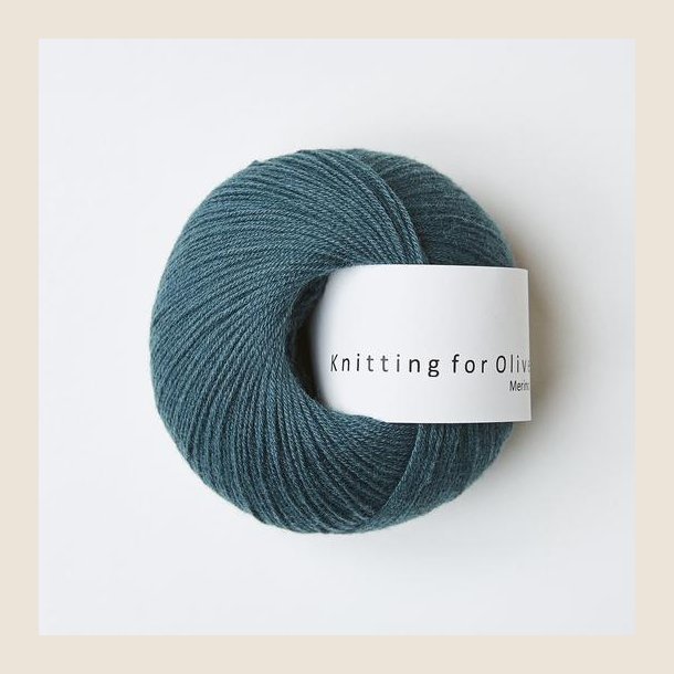 Knitting for Olive, Merino - Petroleumsgrn