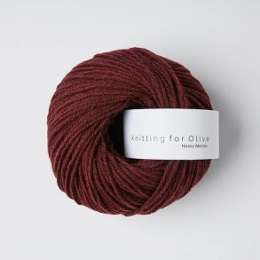 Knitting for Olive, Heavy Merino - Bordeaux