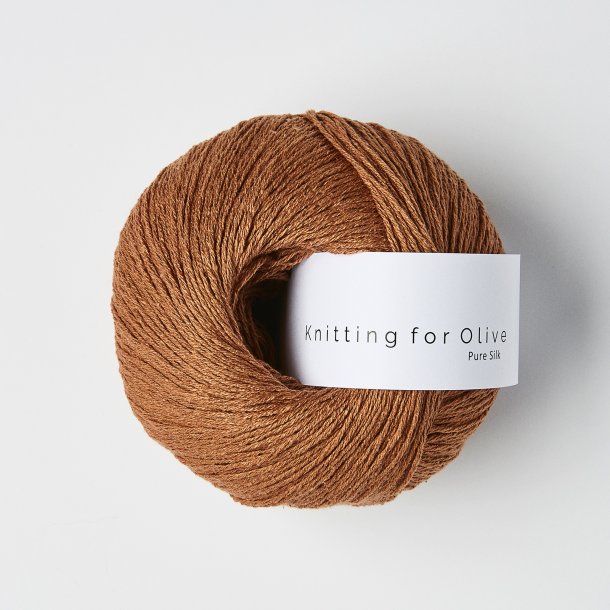 Knitting for Olive, Pure Silk - Kobber