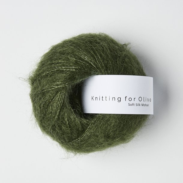 Knitting for Olive, Soft Silk Mohair - Flaskegrn