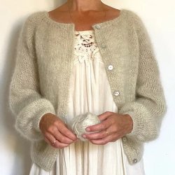 Refined Knitwear, Nigrum Cardigan 