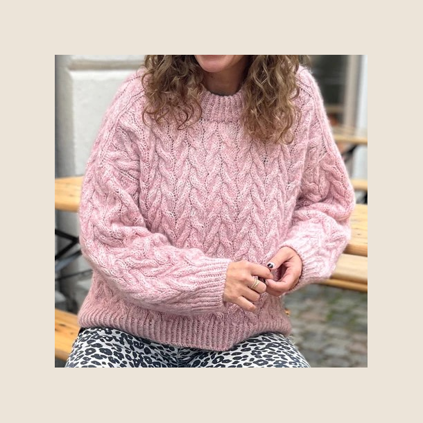 Garnpakke - Popknit, Let's Twist Again Sweater