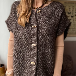 Garnpakke - Refined Knitwear, Fungus Vest Chunky