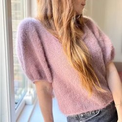 Refined Knitwear, Robus Blouse Square-Neck