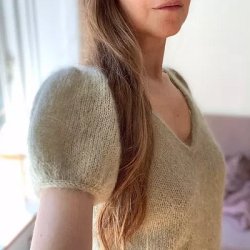 Refined Knitwear, Robus Blouse V-Neck