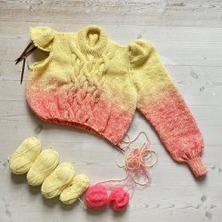 Popknit, She's a Rainbow Sweater 