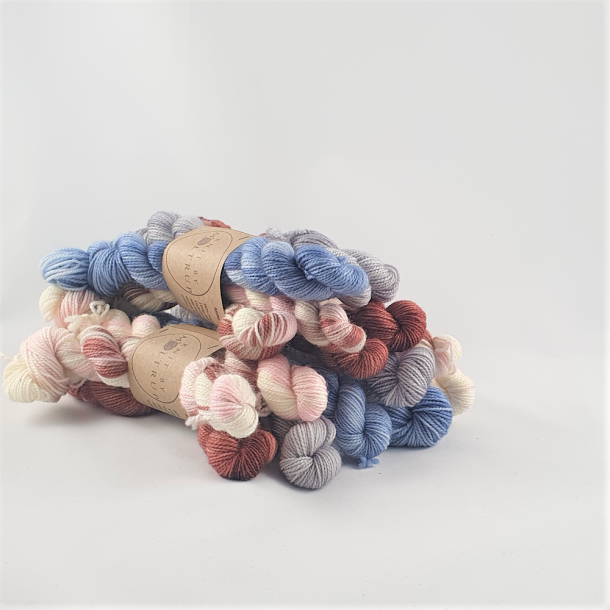Knit by Moltrup, Merino Sock Mini Set #5