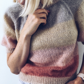 Strikke Kit - Mille Fryd, Sorbet Bluse