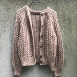 Knitting for Olive, Vaffelcardigan