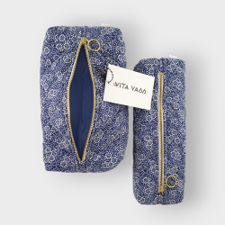 Vita Vass, Unika Tilbehrspung Bl Hvide Blomster