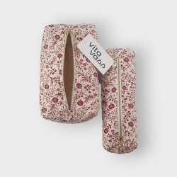 Vita Vass, Unika Tilbehrspung Bordeaux Blomster