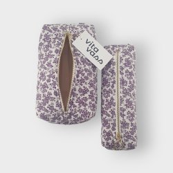 Vita Vass, Unika Tilbehrspung Lilla Blomster