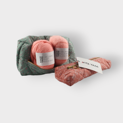 Vita Vass, Unika Tilbehrspung Koralfarvet Hvid Blomst