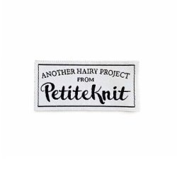 PetiteKnit Label "Another Hairy Project"