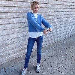 PetiteKnit, April Cardigan