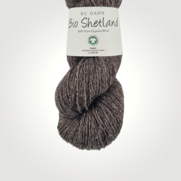 BC Garn, Bio Shetland GOTS - Gr� Hasseln�d