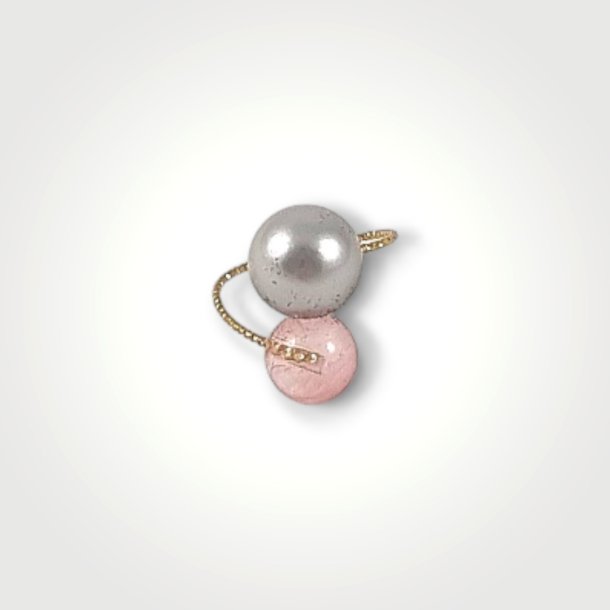 By Myr, Strikkering Filo - Jordb�rkvarts og Shellperle