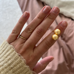 By Myr, Strikkering Alki - Gule Shellperler