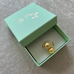 By Myr, Strikkering Alki - Gule Shellperler