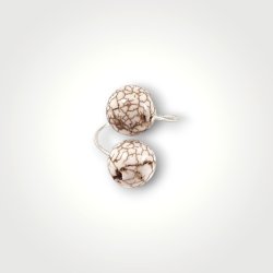 By Myr, Strikkering Liva - Hvide Havlitperler