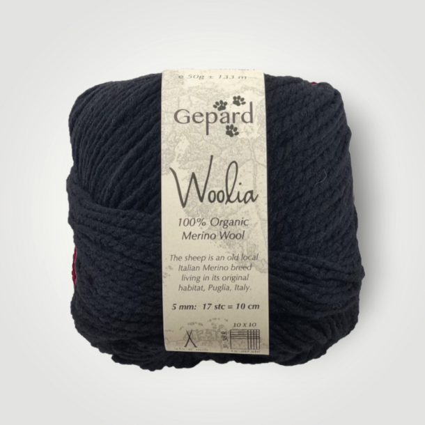 Gepard, Woolia - Sort (599)