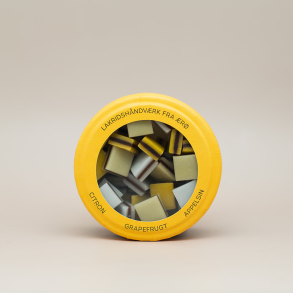 Hattesen's Lakridskonfekt, Citron+Grapefrugt+Appelsin