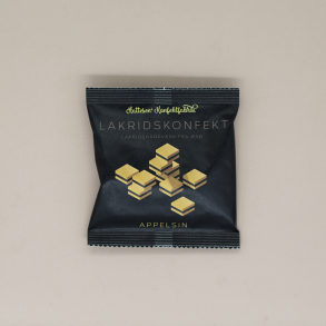 Hattesen's Lakridskonfekt i pose, Appelsin