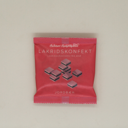 Hattesen's Lakridskonfekt i pose, Jordbr