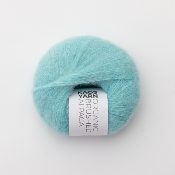 Kaos Yarn, Organic Brushed Alpaca - Brilliant