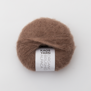 Kaos Yarn, Organic Brushed Alpaca - Faithful