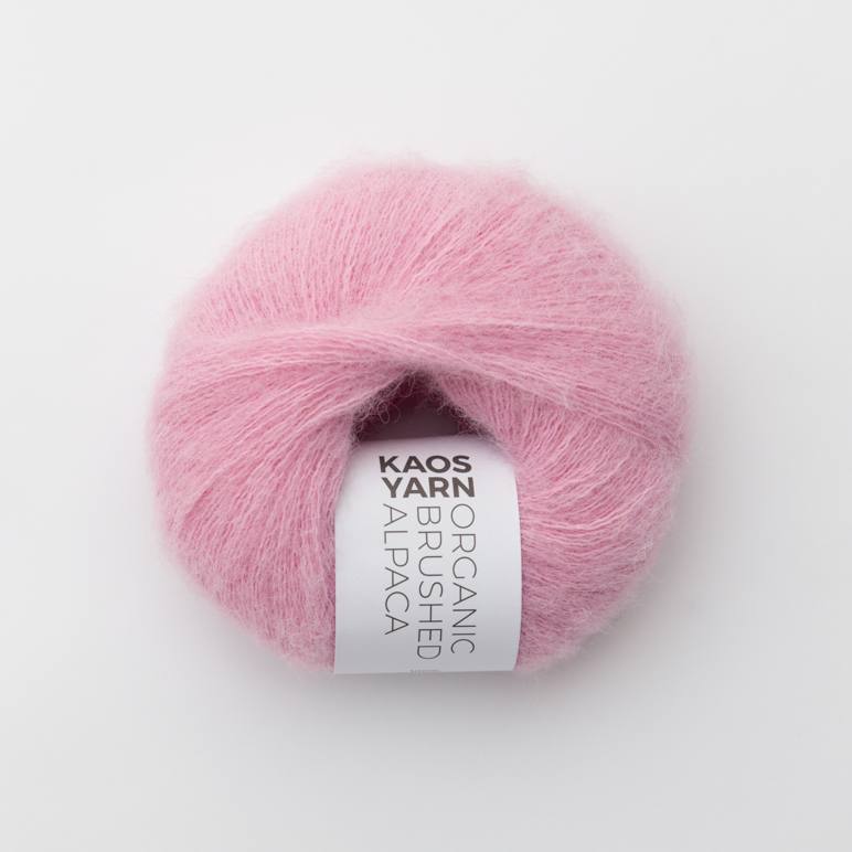 uøkonomisk filter liner Kaos Yarn, Organic Brushed Alpaca - Gentle - Kaos Yarn Garn, Organic  Brushed Alpaca - Knitter's Delight
