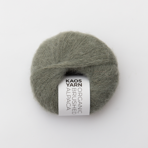 Kaos Yarn, Organic Brushed Alpaca - Magnetic