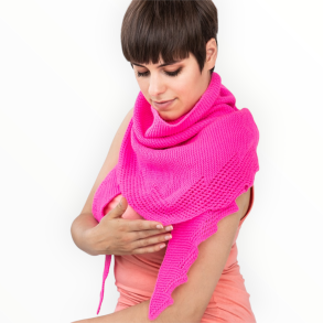 Strikke Kit - Kaos Yarn, Kaleidoscope Shawl